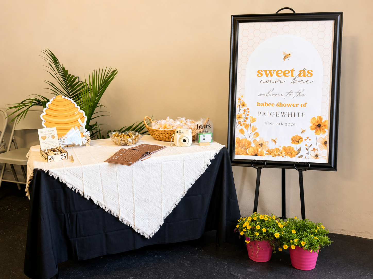 Guest Table Setup at The 1889