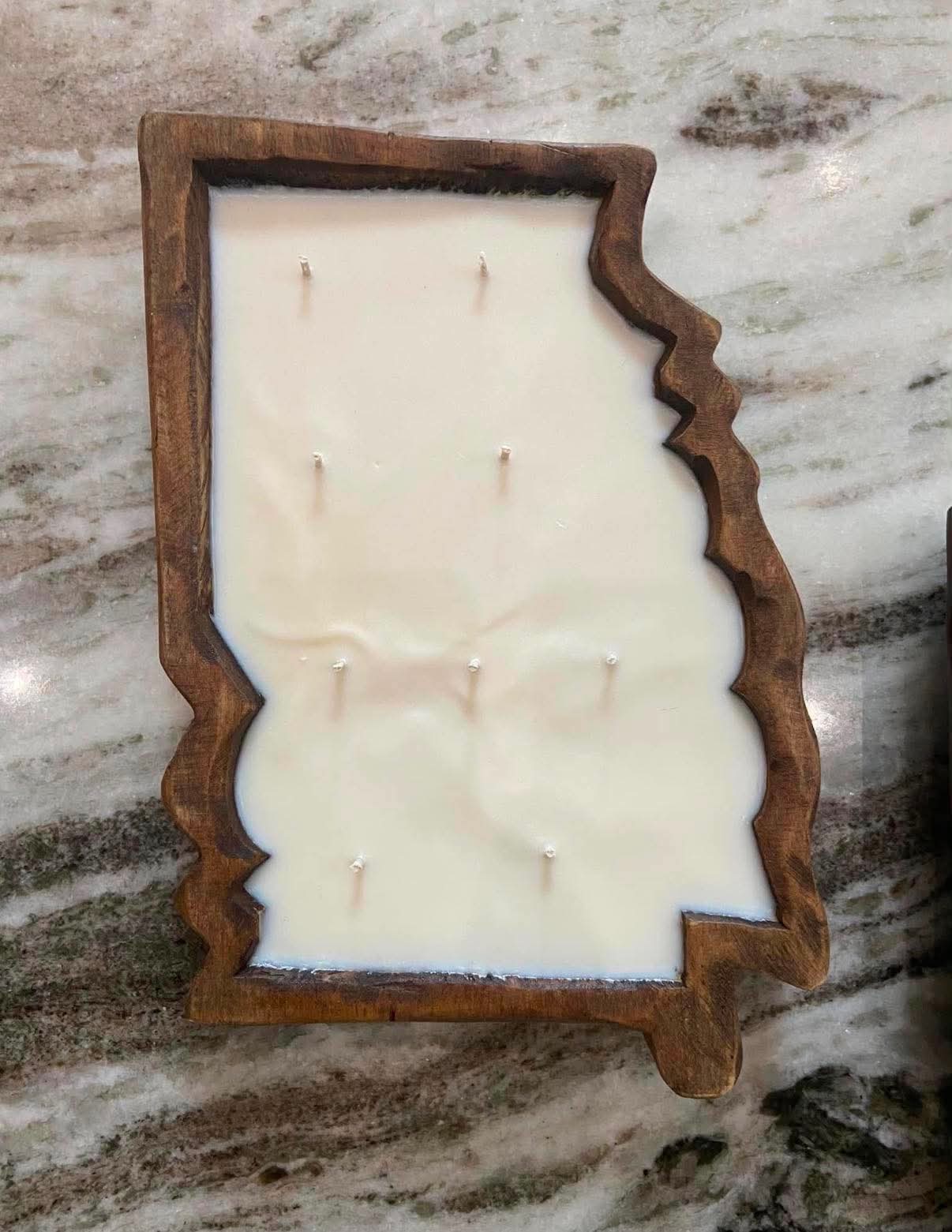 Georgia bowl candle by Ocmulgee Candle Co.